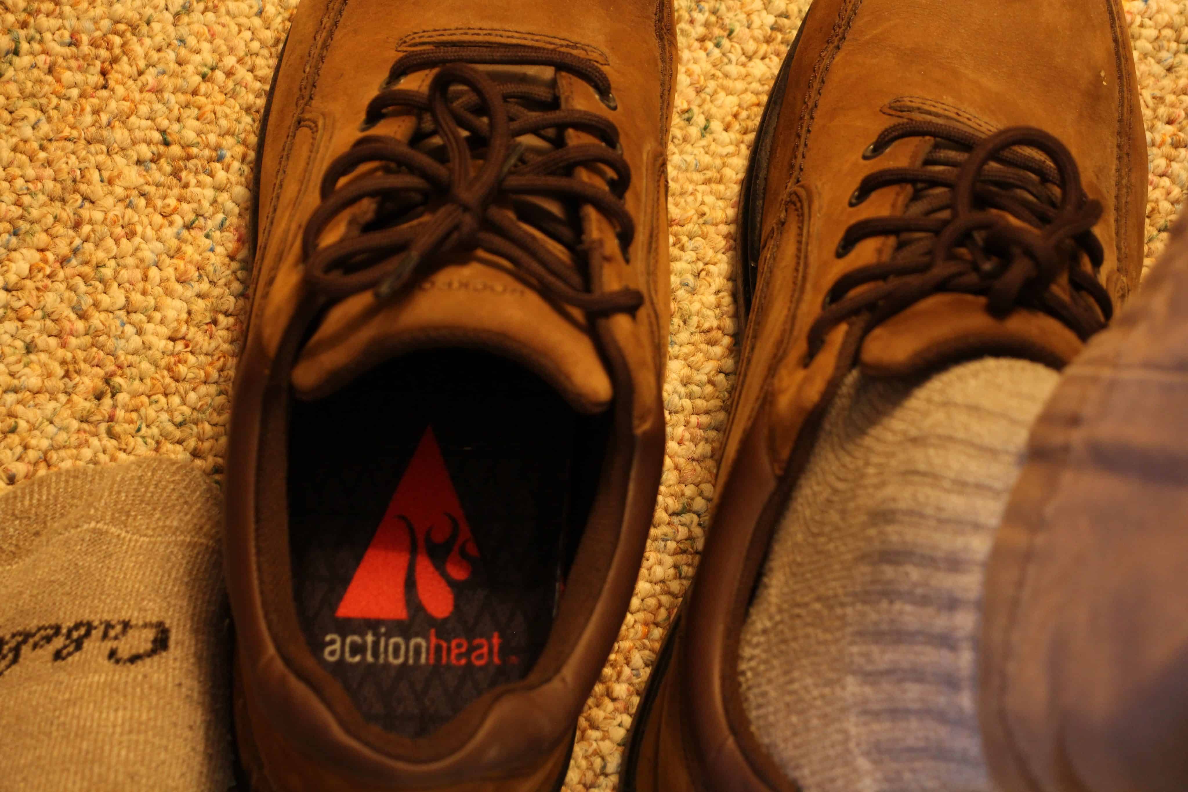 Action Heat Insoles In Shoes
