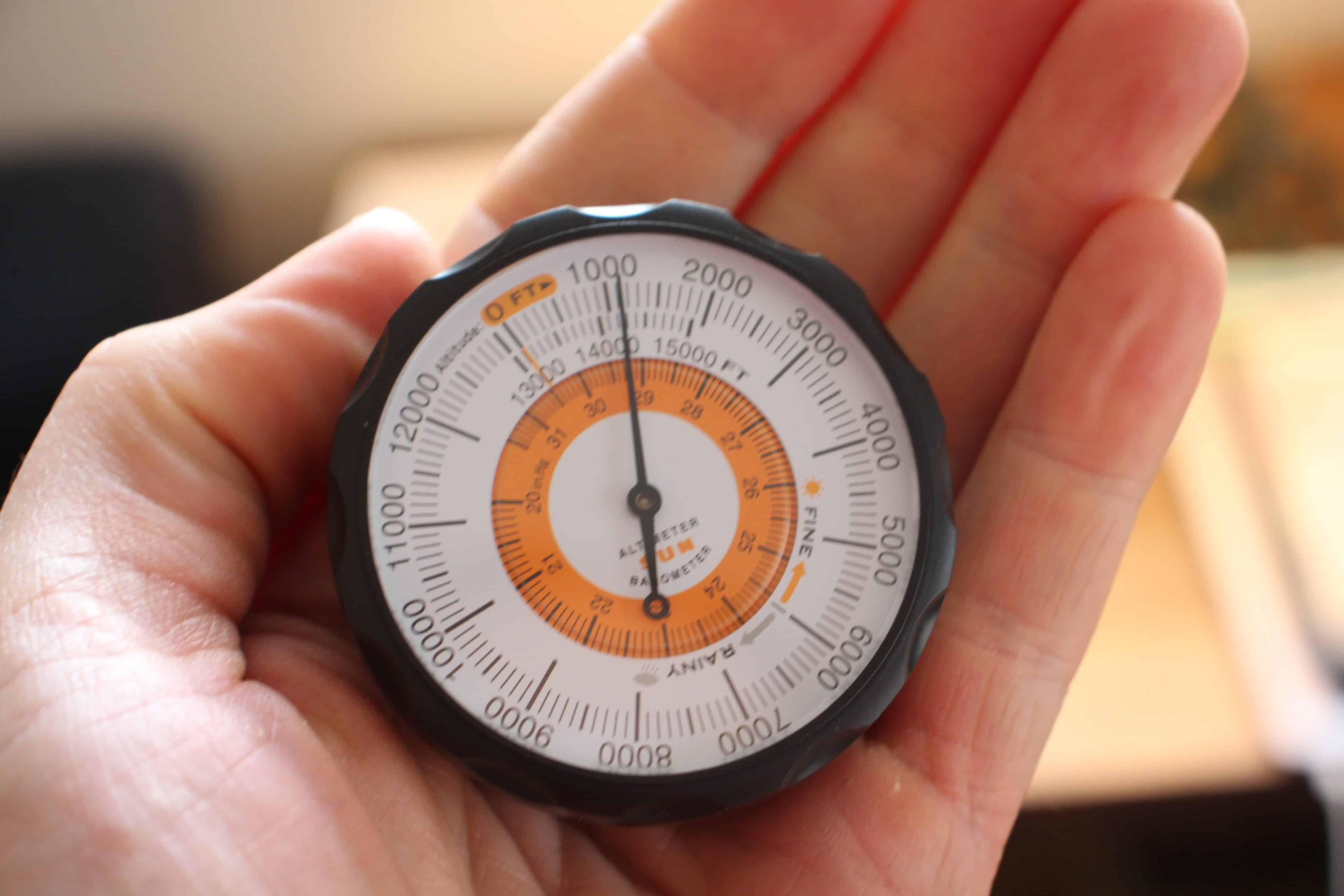 3 Great Products by Sun Company: Altimeter, Compass, and Thermometer 2